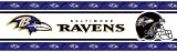 Best Quality Baltimore Ravens Wall Border Purple By Pem America
