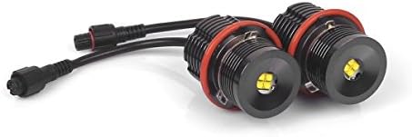 Afterpartz 2x 40W LED Angel Eyes Halo Ring Maker 6000K Super Bright Xenon BMW Headlight bulbs for BMW E39 E53 X5 E60 E61 E64 E65 E66 E83 E87