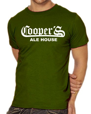 Touchlines Unisex/Herren T-Shirt Coopers - Ale House, khaki, XL, B1663 Preisvergleich