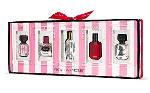 Victoria s Secret Mini Perfume Eau De Parfum Gift Set of Bombshell, Noir Tease, Heavenly, Very Sexy, Forever Sexy