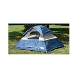3 Person Square Dome Tent Three Man Tent with Canopy (with Tent Stakes and Carry Bag)