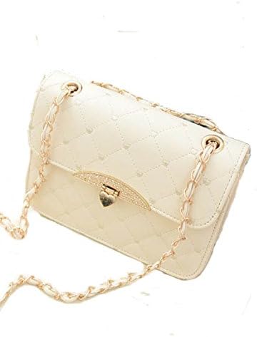 Practical and Good-looking Diamond-shaped Texture Handbag