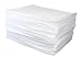 Absorbent Pads - SAS Safety 7710 Absorbent Oil Pads 16-Inch by 20-Inch, Box of 100 Non-Aqueous Liquid Pads