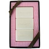 Rose elizabethW Triple Milled Gift Soap Set, 3 Bars, 3.5 oz each