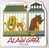 絵本『アラン・グレ《動物園》』ダイカットステッカー