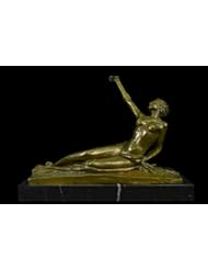 From Amazon.com. Click for details:
 Home: 10"x13" Art Deco Hot Cast Nude Female Bronze Sculpture Marble Statue by Gennarelli Decor ART NOUVEAU Home: 10"x13" Art Deco Hot Cast Nude Female Bronze Sculpture Marble Statue by Gennarelli Decor ART NOUVEAU