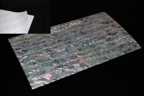 White Paua Shell Coated Adhesive Veneer Sheet