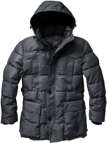 Scotch & Soda Herren Jacke basic long hooded jacket - 11040910044, Gr. 54 (XXL), Grau (91  Preisvergleich