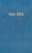 NIV Ministry/Pew Bible (Blue )
