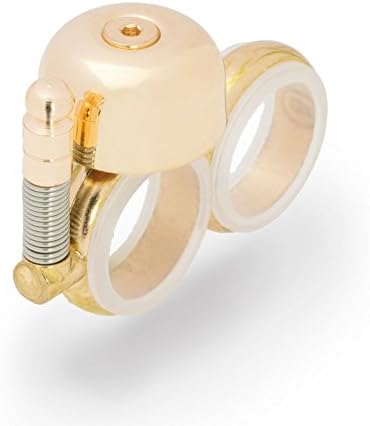 Runbell Wearable Bell for Urban Runners (For Her, Gold)