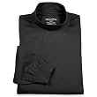 Paul Fredrick Performance Cotton Interlock Long Sleeve Mock