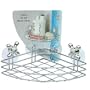 Chrome Corner Shower Caddy Case Pack 24