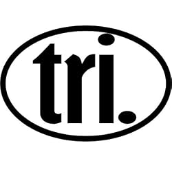 tri. Oval Magnet