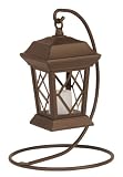 Paradise GL23925-RT Compact Flameless Candle Lantern Kit, Rust