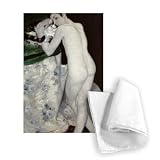 A Boy with a Cat, 1868 (oil on canvas) by.. - Tea Towel 100% Cotton - Art247 - Tea Towel - 46x70cm