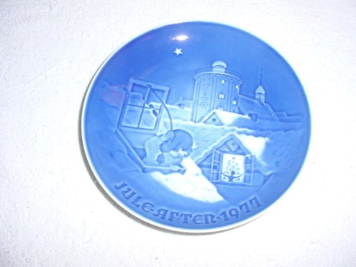 1977 Bing & Grondahl Copenhagen Christmas Plate 1977 Bing & Grondahl Copenhagen Christmas Plate