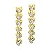 1 ct. t.w. Diamond Heart Journey Earrings (I, I1) title=