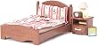 Sylvanian Family - 2934 - Poup�es Et Accessoires - Semi Lit Double - Sylvanian
