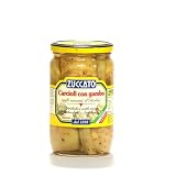 Tender Italian artichokes with stems in an herbed oil (Carciofi con Gambo)