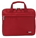 Navitech Ruby Red Sleek Premium Water Resistant Shock Absorbent case specifically designed for the Panasonic DMP-B15 Portable Blu-ray Player