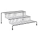 Spice Rack with 3-Tiers - Black/ Chrome