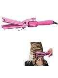 Babyliss Pro Triple Barrel Waver - Pink