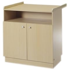 Schardt 05 010 17 01 Wickelkommode Buchedekor, 2 T�ren, 1 offenes Fach