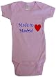 MADE IN MADRID - MADRID BABY - City Series - White, Blue or Pink Onesie / Baby T-shirt