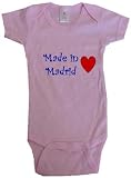 MADE IN MADRID - MADRID BABY - City Series - White, Blue or Pink Onesie / Baby T-shirt