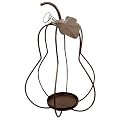 Smith & Hawken® Metal Pear Pillar Holder - Black (13")