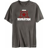 T-Shirt Dark Silver  Cuban Revolution  Cuba Country