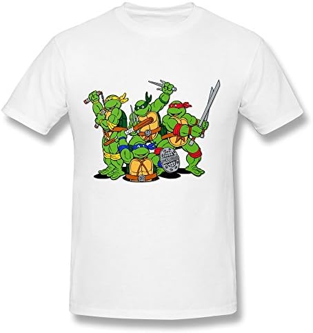 Vintage Teenage Mutant Ninja Turtles Man's T-shirt Casual