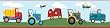 RoomMates RMK1131BCS Transportation Peel & Stick Border, 5-Yards
