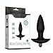 Zabrina Anal Pleasure Butt Plug Vibrating Vibrator 10 Mode Bulbs Probe Funny Toy Adult Romance Games (Black)