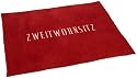 Home Spot 35808 Kuscheldecke (Thermosoft) aus Dralon, Waschmaschinen geeignet, eingewebtem Wortmotiv - Zweitwohnsitz, Größe 150x200 cm