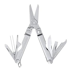 Leatherman 64010101K Micra Multi-Tool Stainless Finish by Leatherman