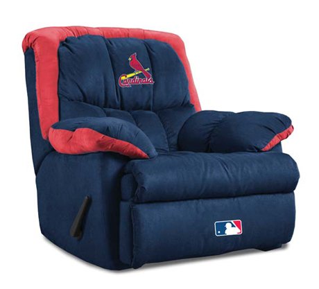 St. Louis Cardinals MLB Team Logo Home Team Recliner