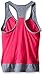 adidas Girls' Big Ultimate Tank, Shock Pink, Medium