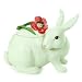 Fitz and Floyd Poppies Rabbit Cookie Jar