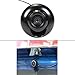 ETvalley Waterproof Rearview Camera Back up Car Color Vehicle Camera Reverse Parallel Parking Night Vision Cam, 170 Degrees View Angle and 360 Degrees Adjustment Range