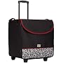 Crop In Style XXL Rolling Tote-Black/Cream