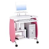 Girls' Techni Mobili Computer Desk - Pink/ White