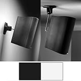 OmniMount Stainless Steel Series Combo Wall & Ceiling Speaker Mount (Black) 10.0WC-BLACK