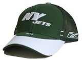 NFL Reebok Fitted Mesh Hat - New York Jets
