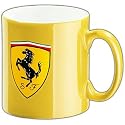 NEU Formel 1 SCUDERIA FERRARI Tasse mit Logo gelb OVP