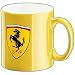 Sports : NEU Formel 1 SCUDERIA FERRARI Tasse mit Logo gelb OVP
