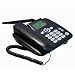 Huawei F316 Landline Model WITH GSM SIM SLOT No need of telephone connection just insert any company sim and it works like mobile phone especially for elderly people ease of usage wireless cordless telephone phone gsm (Black) RS.1599.00