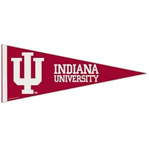 Amazon.com : NCAA Indiana University Premium Pennant, 12" x 30 ...