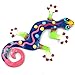 Global Crafts Eight Inch Metal Gecko in Party Design