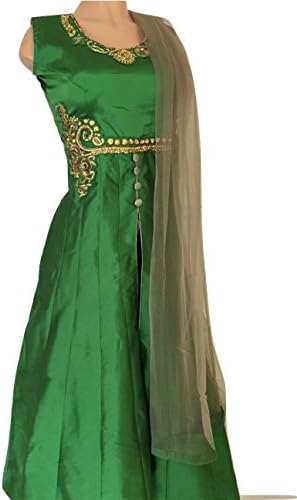 USA seller Marvelous Green Anarkali Lehenga Bollywood suit Hina party indian suit